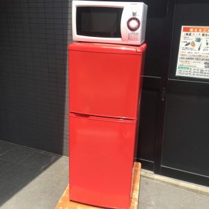 冷蔵庫・レンジの引き取り - 福岡市中央区薬院