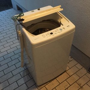 洗濯機の引き取り処分 - 福岡市城南区鳥飼